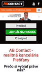 Mobile Screenshot of abcontact.sk